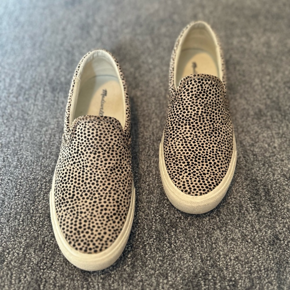 Madewell Slip On Cheetah Print Shoes